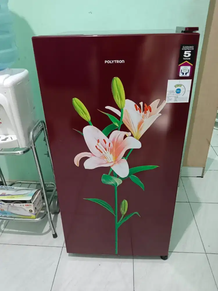 Kulkas Polytron big size baru dipakai 5 BLN
