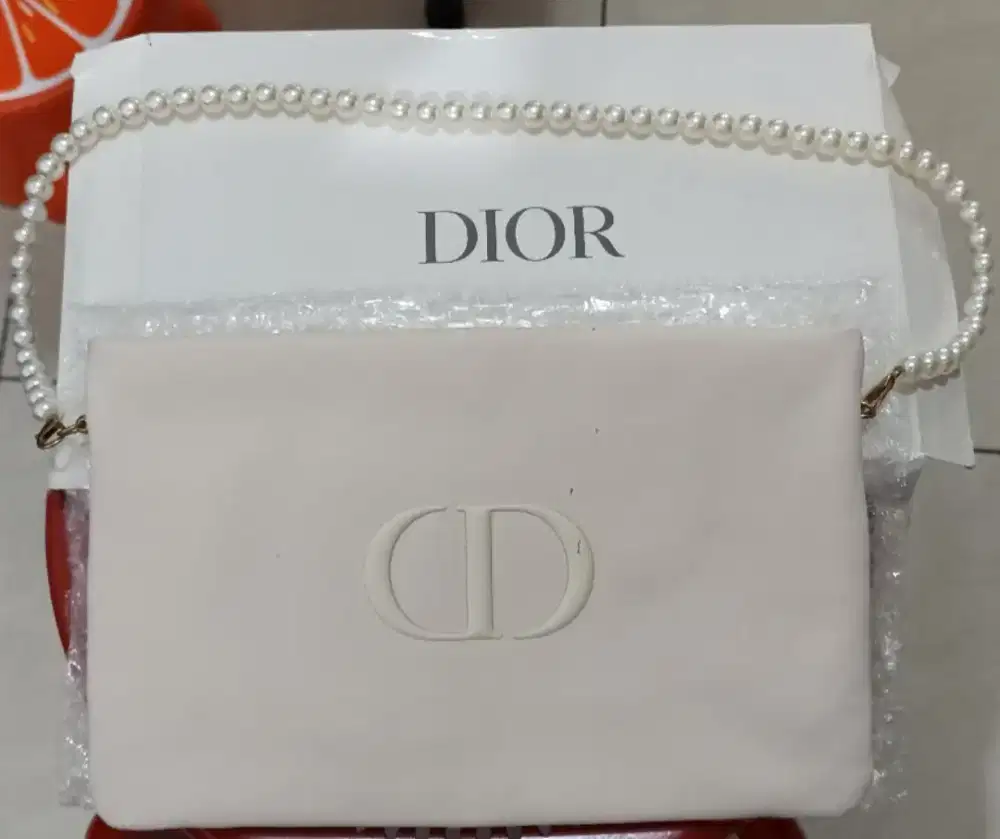 DIJUAL CEPAT Original Gift D ior Pouch Pink