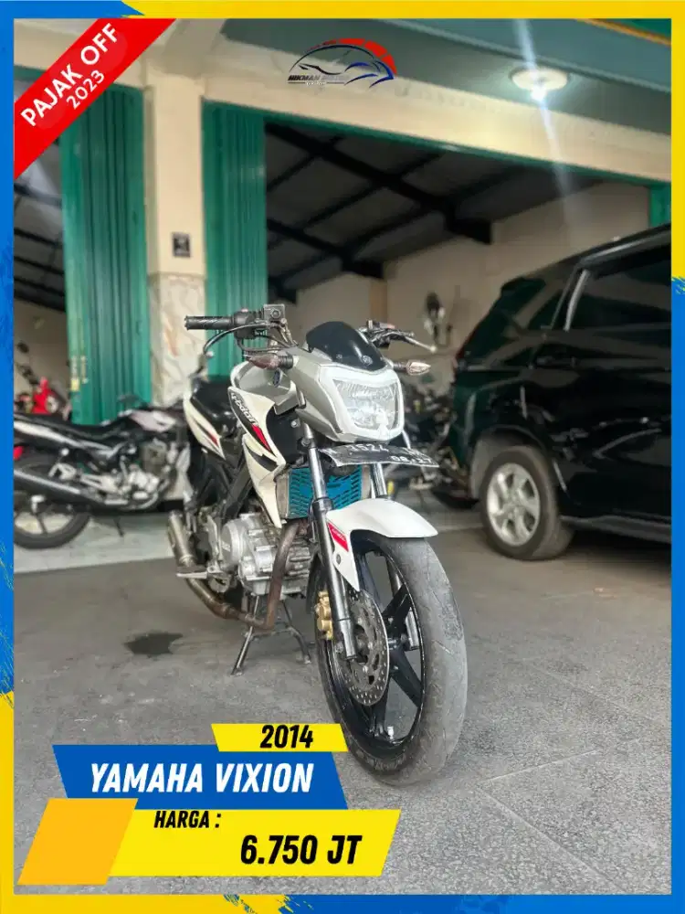 YAMAHA VIXION 2014 MANTAP POLL MASZEEHH HIKMAH MOTOR KEPUH MALANG