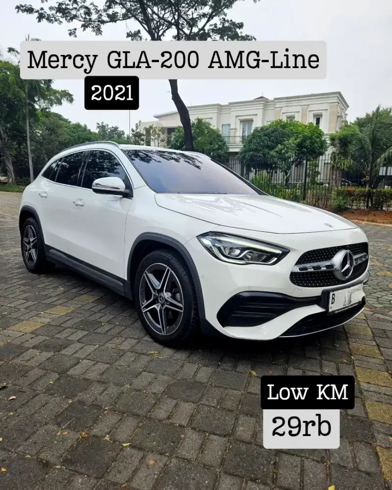 [KM 29rb] Mercy GLA 200 AMG Facelift 2021 - Cash