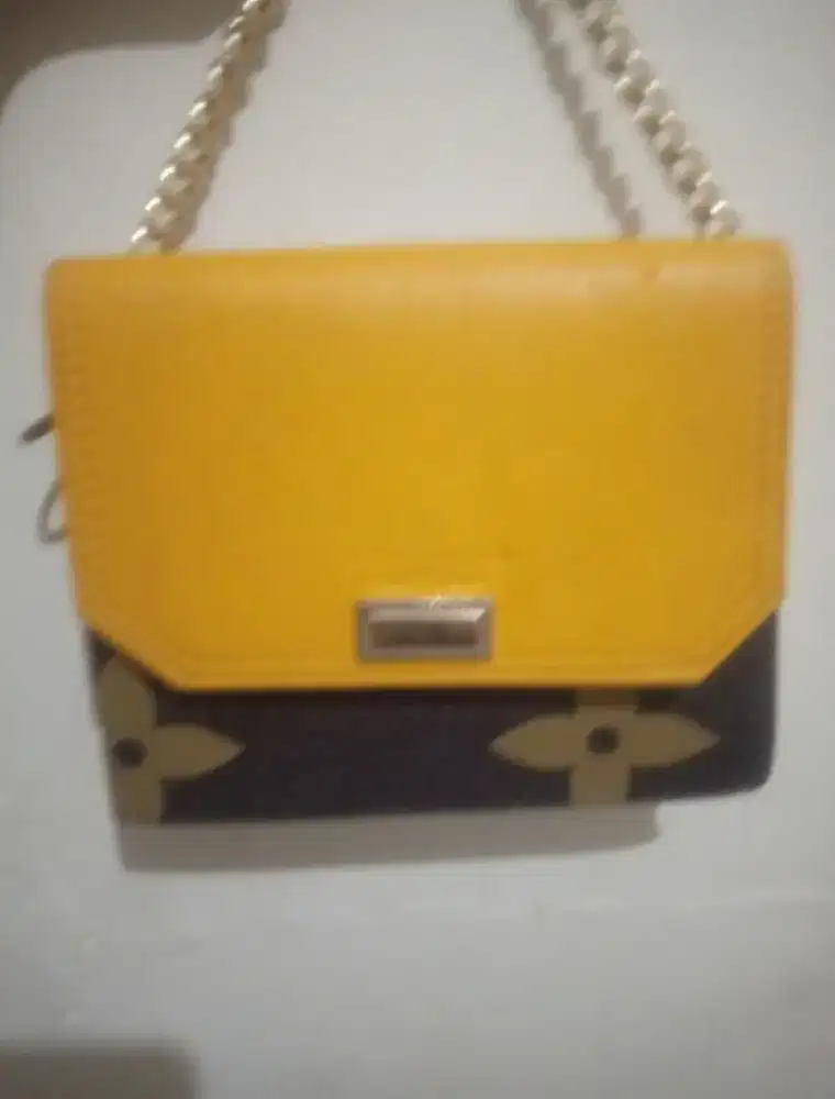 Tas Louis Vuitton Original Yellow & Brown