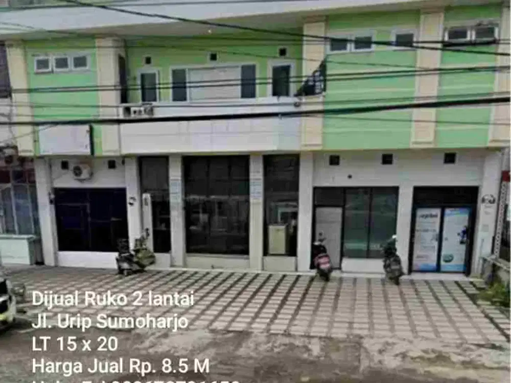 Dijual Ruko 2 lantai Jl. Urip Sumoharjo Makassar