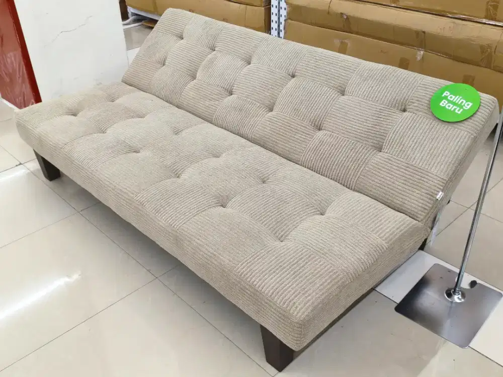 Selma Neo Gwinston Sofa Bed Fabric – Cokelat