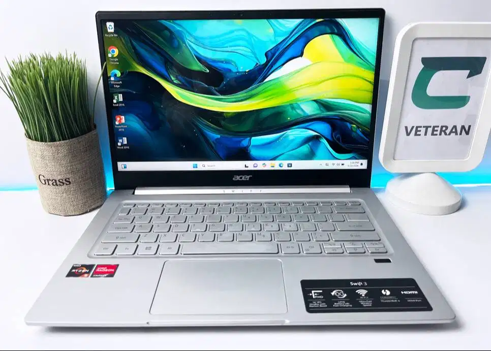 Laptop Acer Swift Ryzen 5 4500U Ram 8gb Ssd 512gb backlight FHD IPS