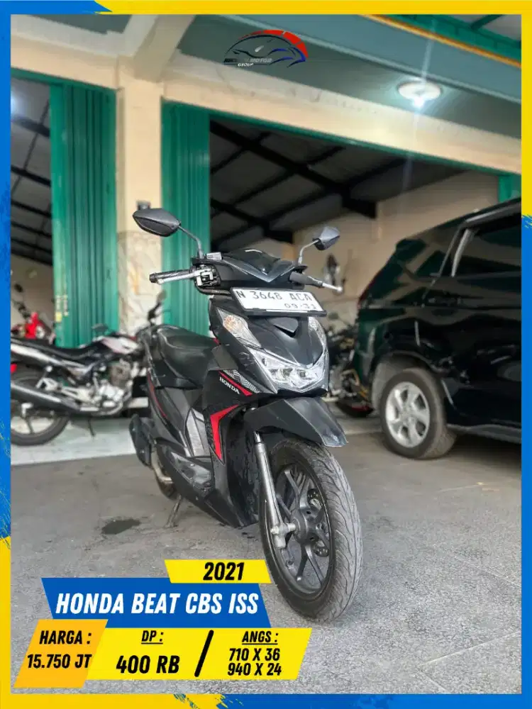 HONDA BEAT CBS ISS 2021 READY LURR HIKMAH MOTOR KEPUH MALANG