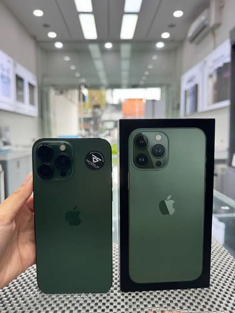 iPhone 13 Pro Max 128Gb Fullset, Ex Garansi Resmi iBox
