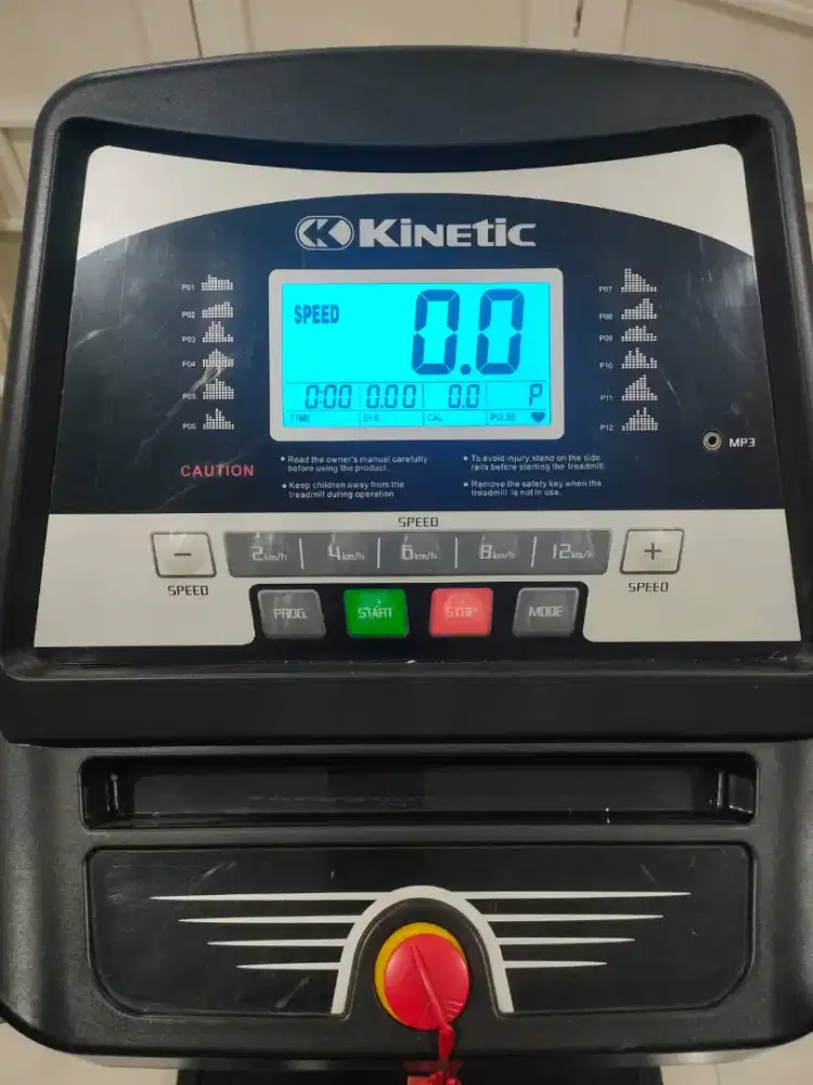 Dijual TREADMILL KINETIC 12P BLK/BLU