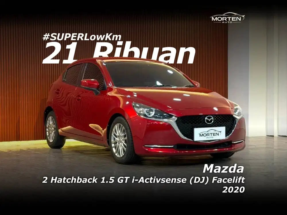 [SUPER Low Km!!!] Mazda 2 Hatchback 1.5 GT i-Activsense (DJ) FL 2020