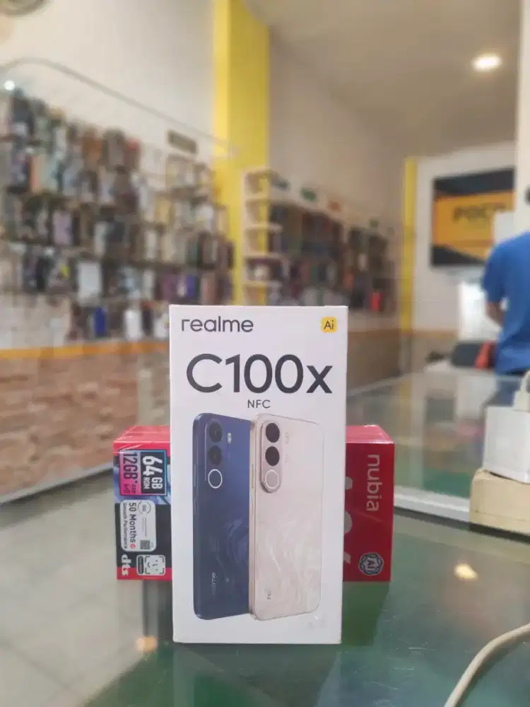 REALME C100x 6/128 Promo+bonus cash & credit garansi Resmi