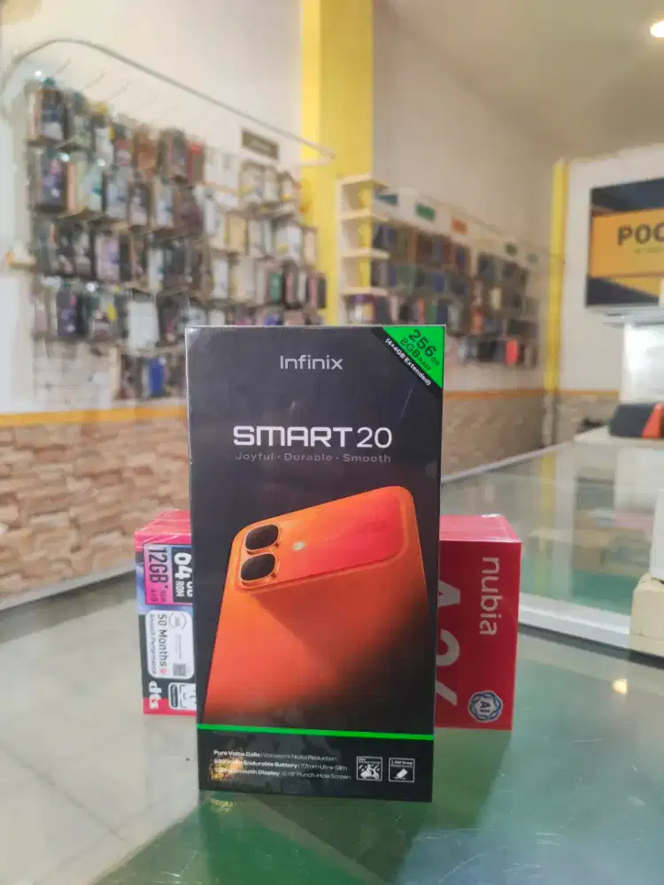 INFINIX SMART 20 4/64 PROMO+BONUS cash & credit garansi Resmi