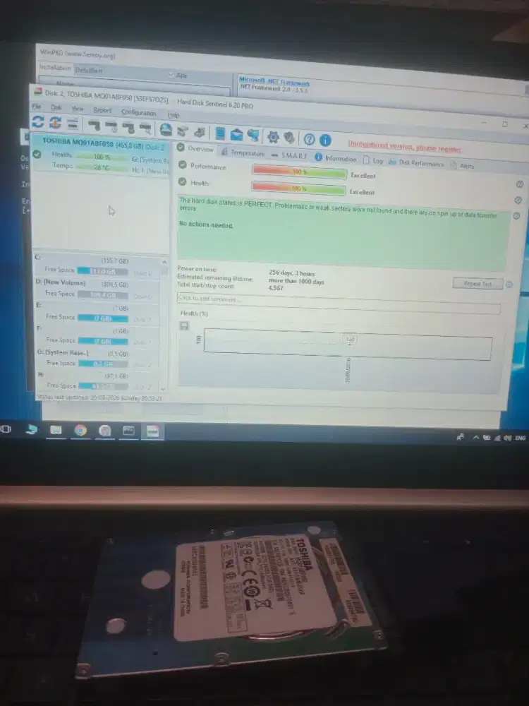 Hardisk 500Gb normal siap pakai