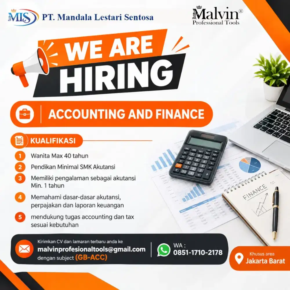 Staf Accounting & Finance
