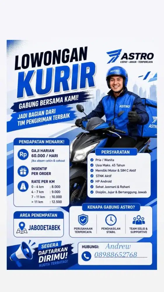 Lowongan Pekerjaan ASTRO