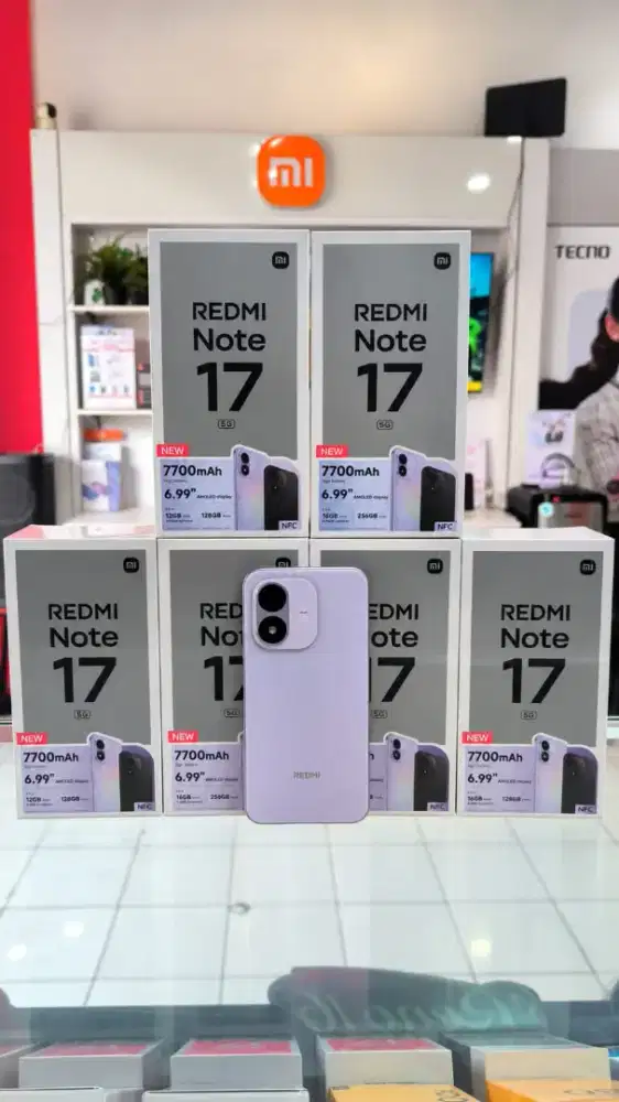 REDMI NOTE 17 NEW BNIB GARANSI RESMI
