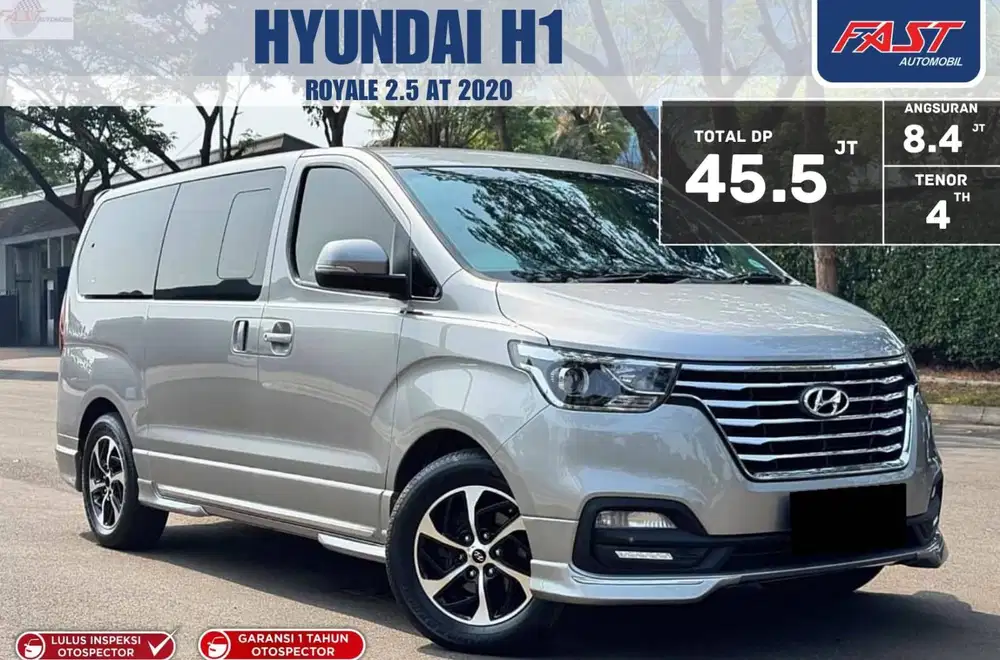 (PAJAK PANJANG) HYUNDAI H1 ROYALE DIESEL 2020 AT LOW KM.59RB