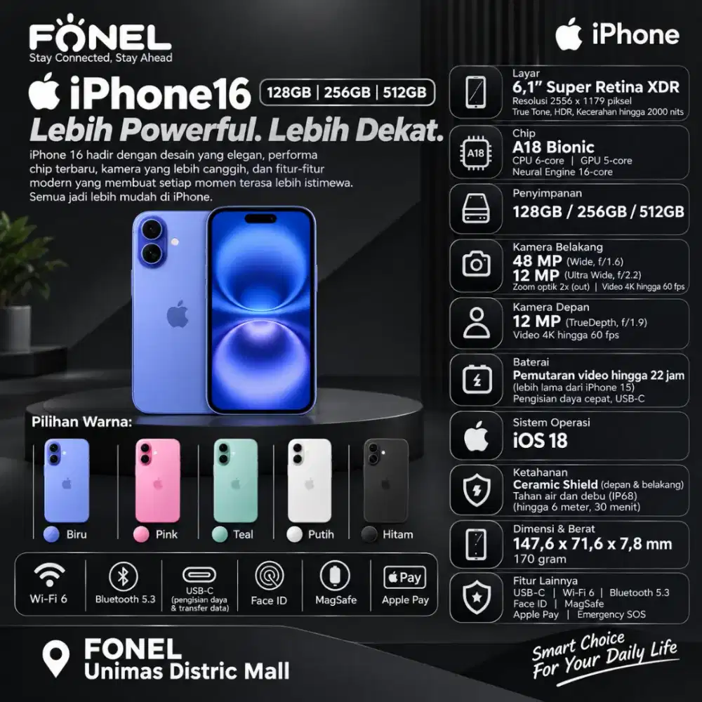 Iphone 16 Basic 128GB