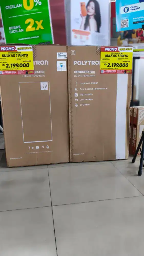 KULKAS 2JT AN BISA KREDIT 250RIBUAN PERBULAN