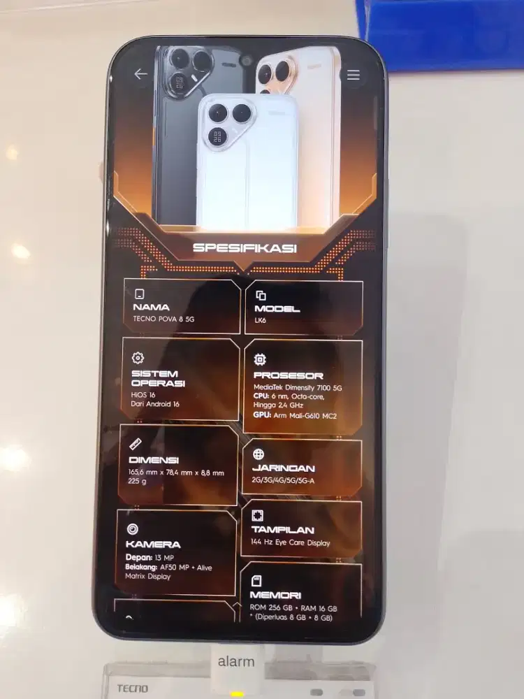 Tecno Pova 8 5G ram 6/128gb