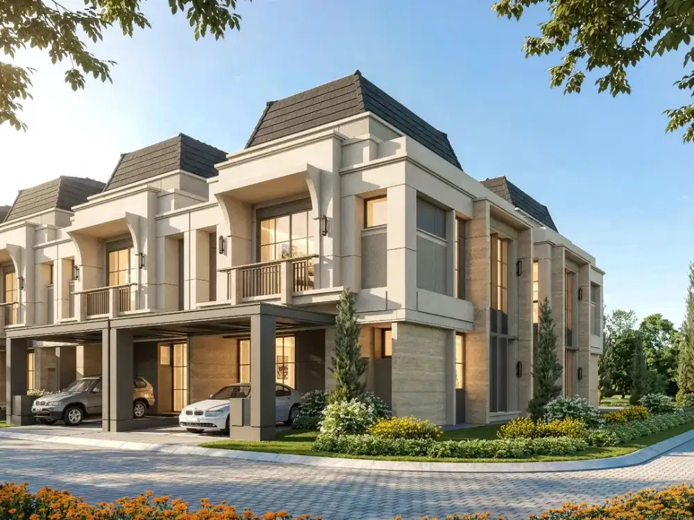 Rumah Modern Eropa di BSD City  Hunian Eksklusif Launching Monard 8