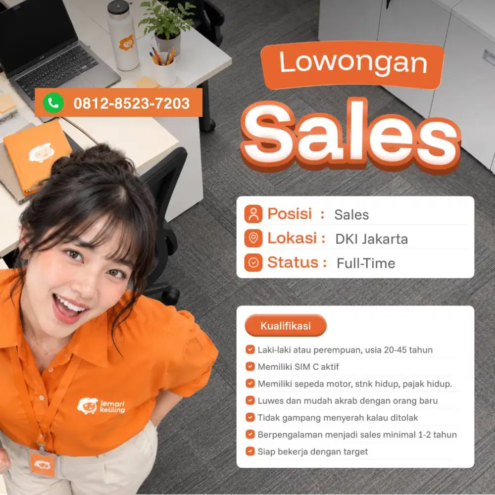 LOWONGAN KERJA - SALES