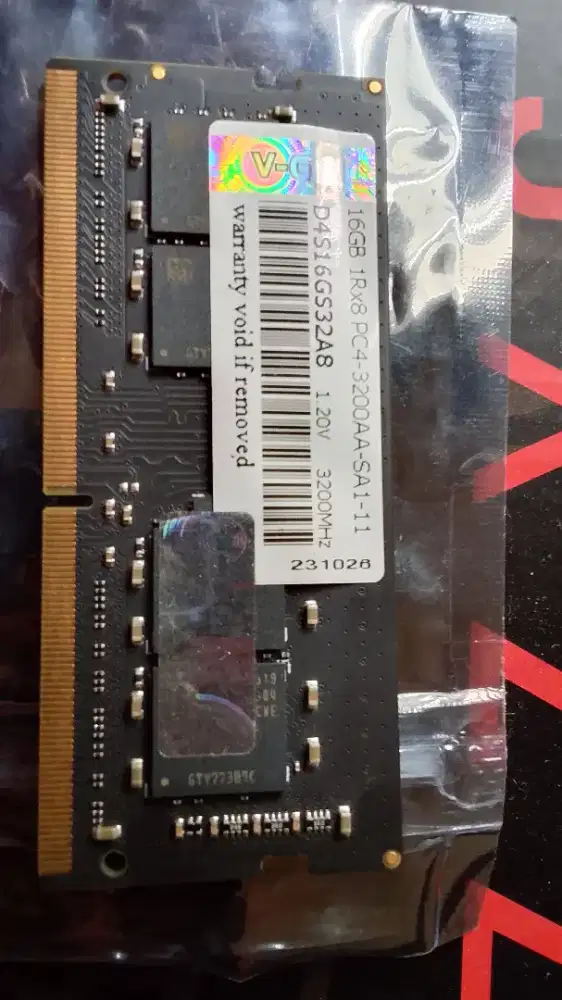Ram V-Gen SODIMM 16gb DDR4 3200MHZ