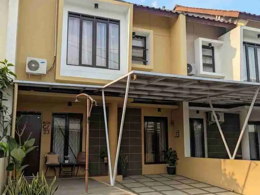 Rumah aesthetic siap huni di cluster pasir impun