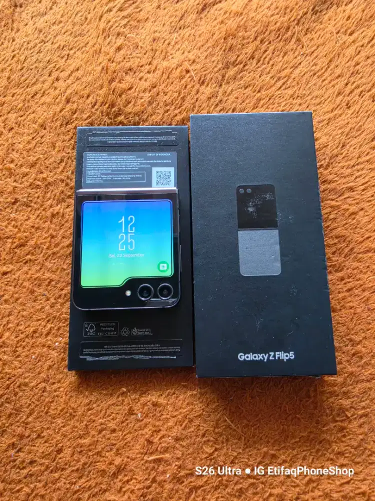 Samsung Z Flip5 512GB Fulset Ori Galaxy Zflip5 ZFlip Flip 5 5G 8+8/512