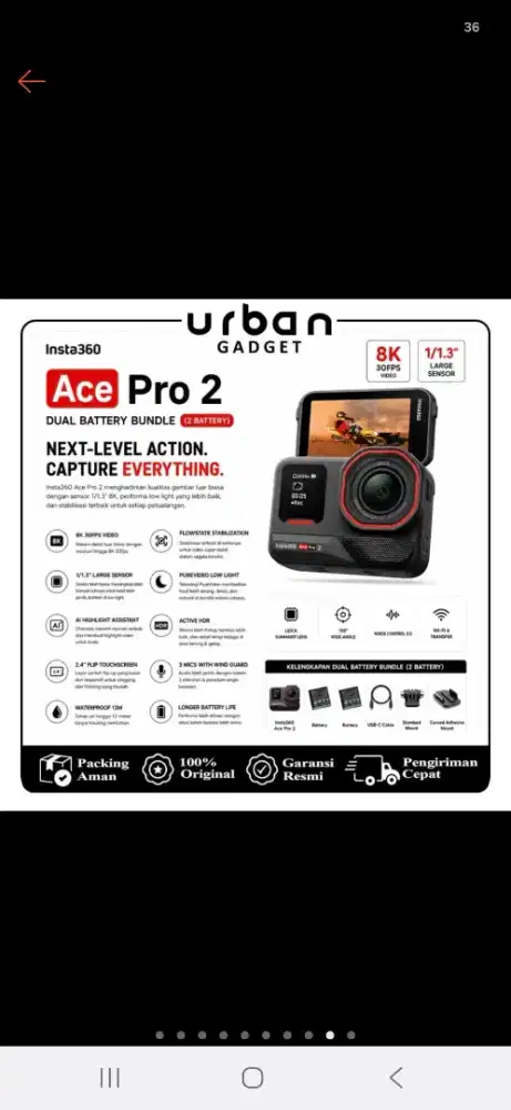 Insta 360 ace pro 2