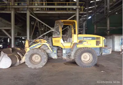 DIJUAL WHEEL LOADER Komatsu WA200-5 TAHUN 2017