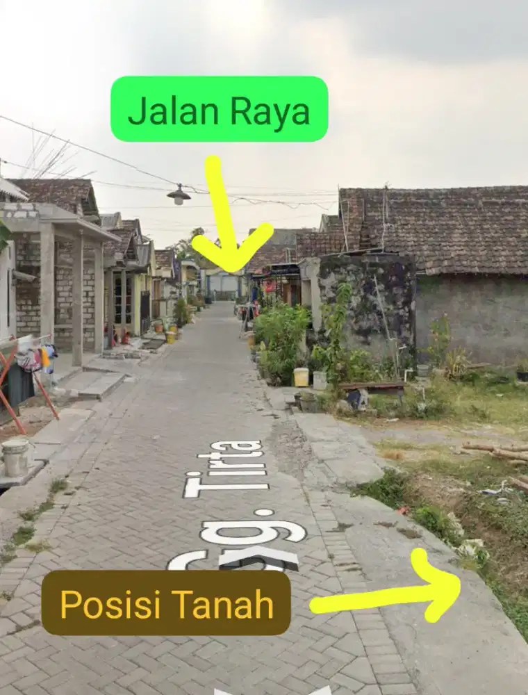 Dijual Tanah SHM 94 m², Metatu, Gresik