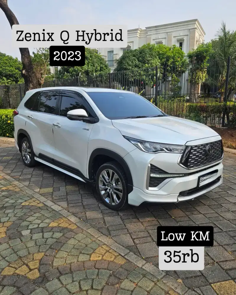 [KM 35rb] Toyota Innova Zenix Q Hybrid 2023 - Cash