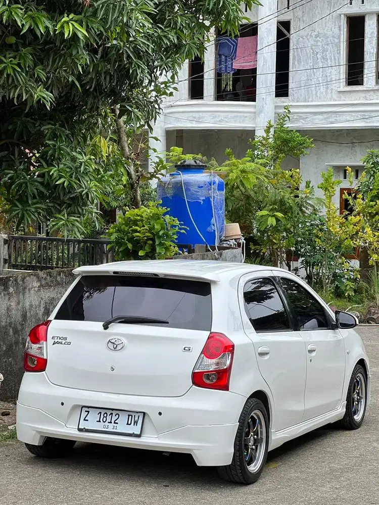 Etios valco tipe G 1.2 manual tahun 2017 mulus ganteng