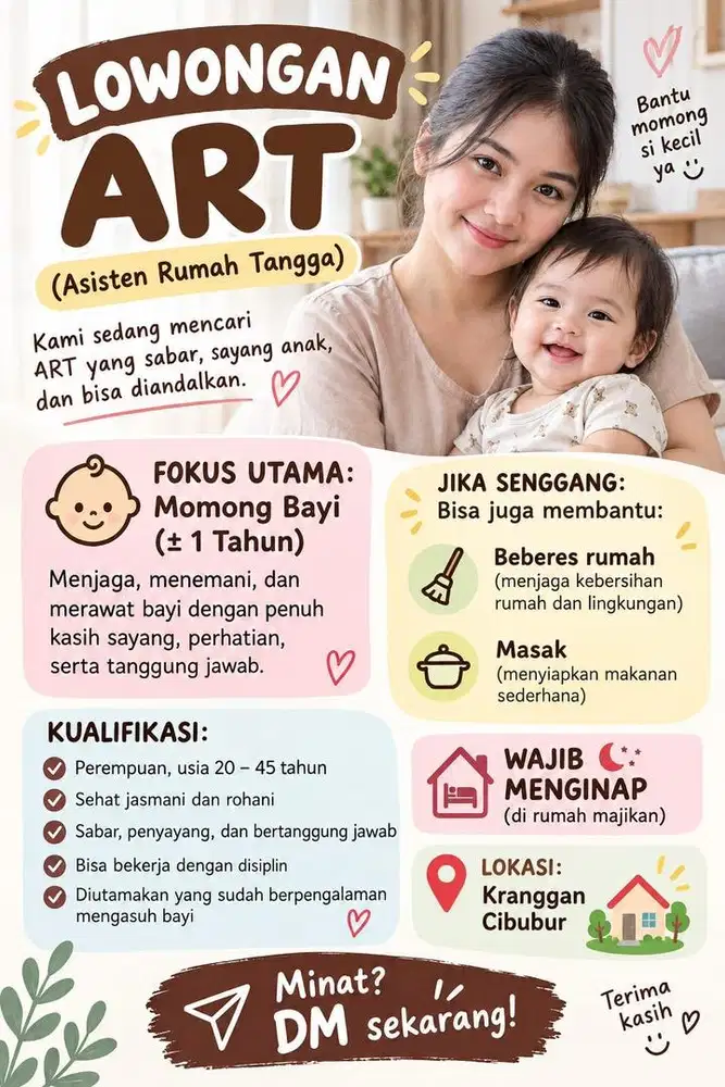 Jasa Pengasuh Anak