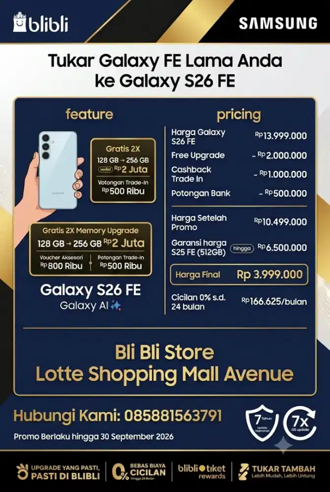 Promo ambyar , pasti nya bikin kamu tenang