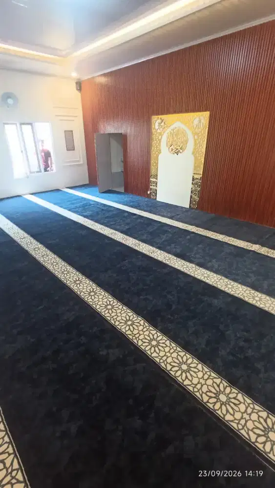 Karpet Masjid Lokal Halus Tebal Padat - Al Imam 14mm