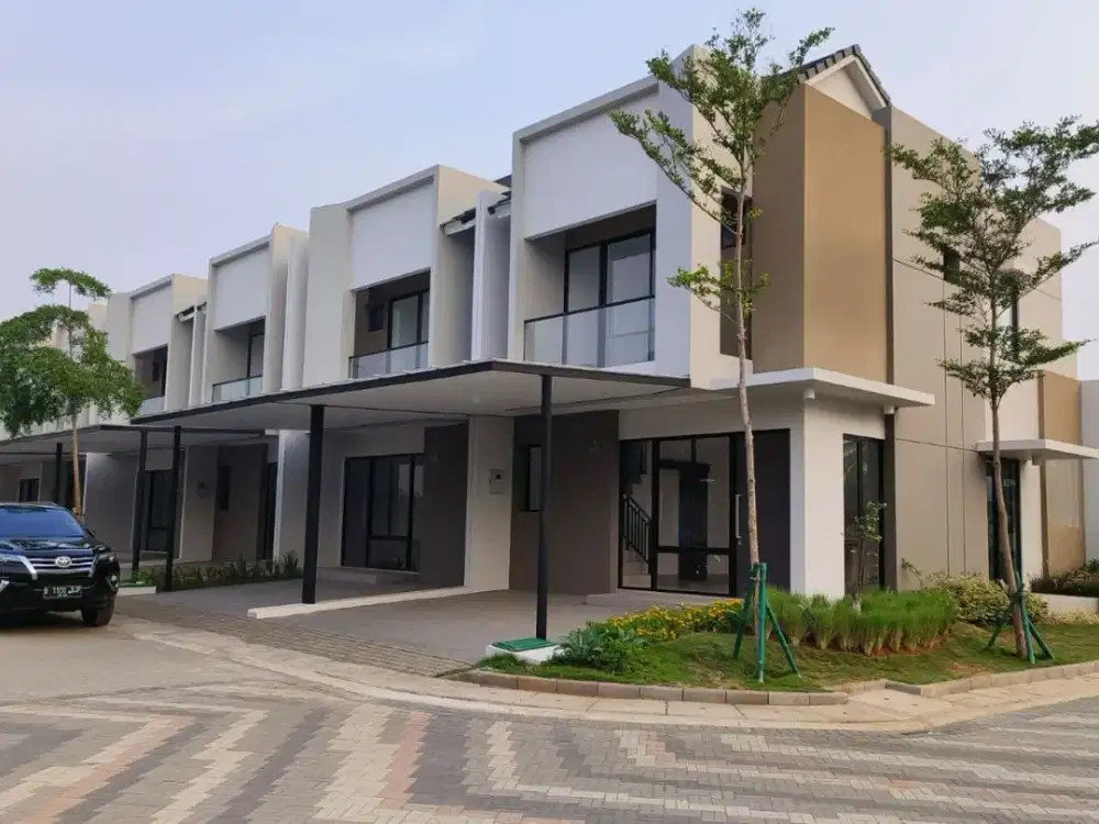 Dijual Rumah Milenial Alabama PIK2, Hoek, Uk. 6x15, 2 Lantai, Boulevard, Kondisi Tersewa, Rp 3.5 M Nego