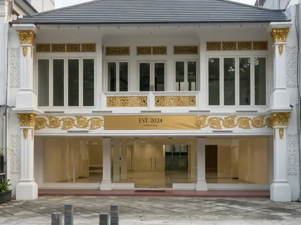 Disewakan Bangunan Komersil Premium Kebayoran Baru. Jakarta Selatan