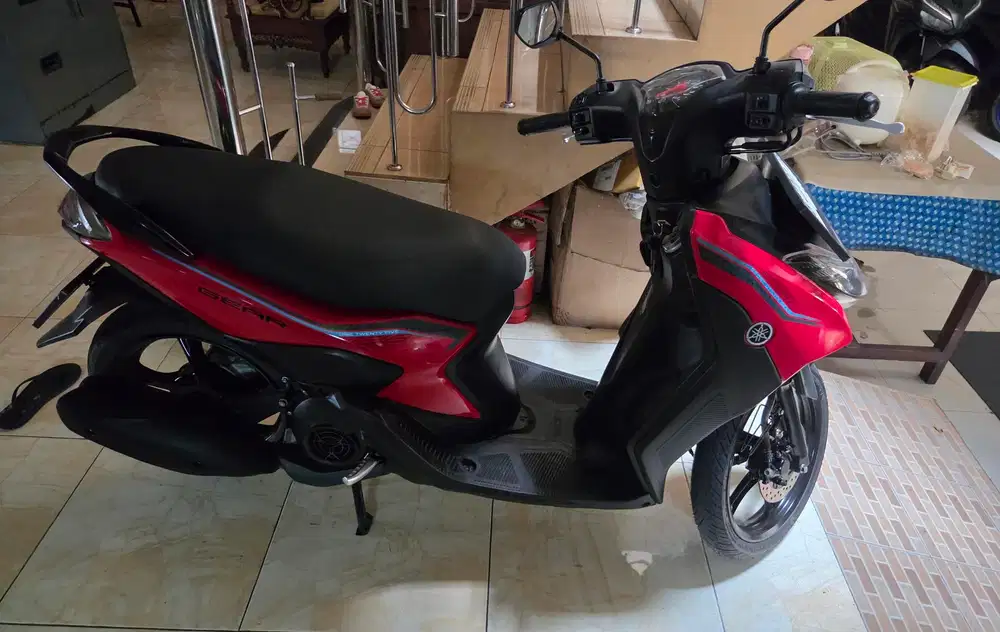 Gear 125 merah 2022 fi injeksi gbm