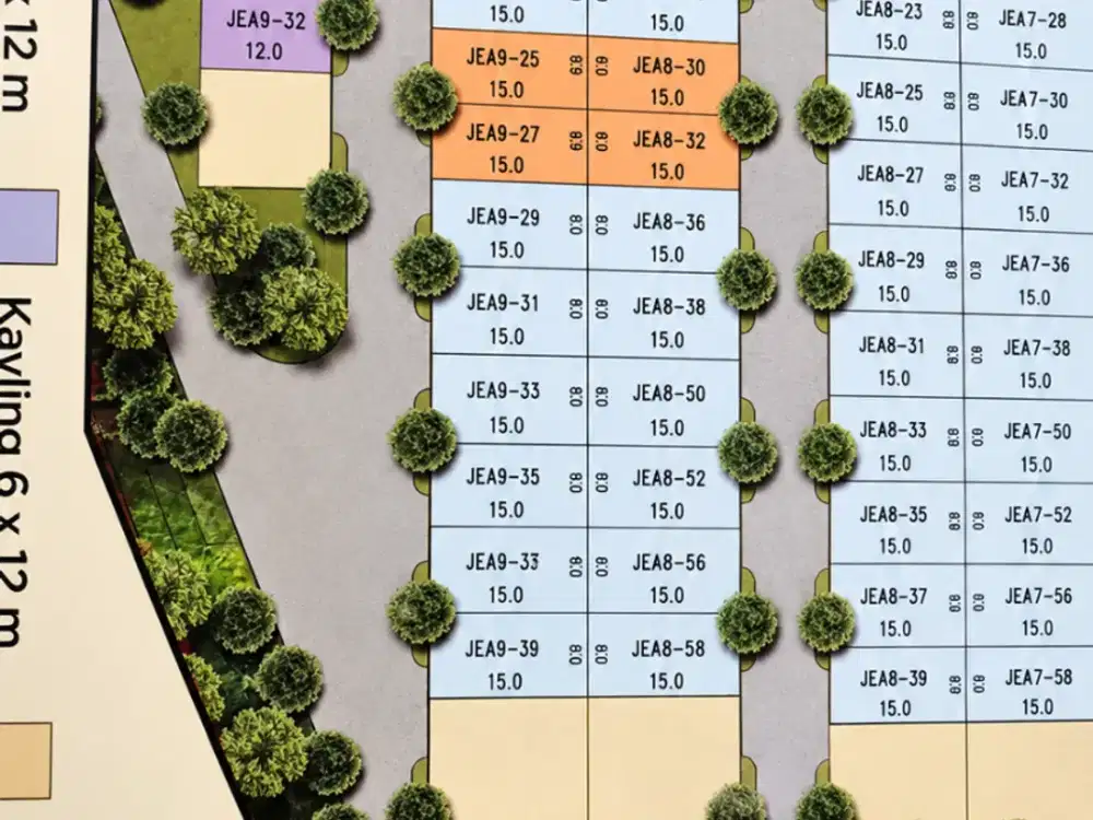 Dijual Tanah Kavling Strategis di Grand Pakuwon Canberra Surabaya Barat Siap Bangun