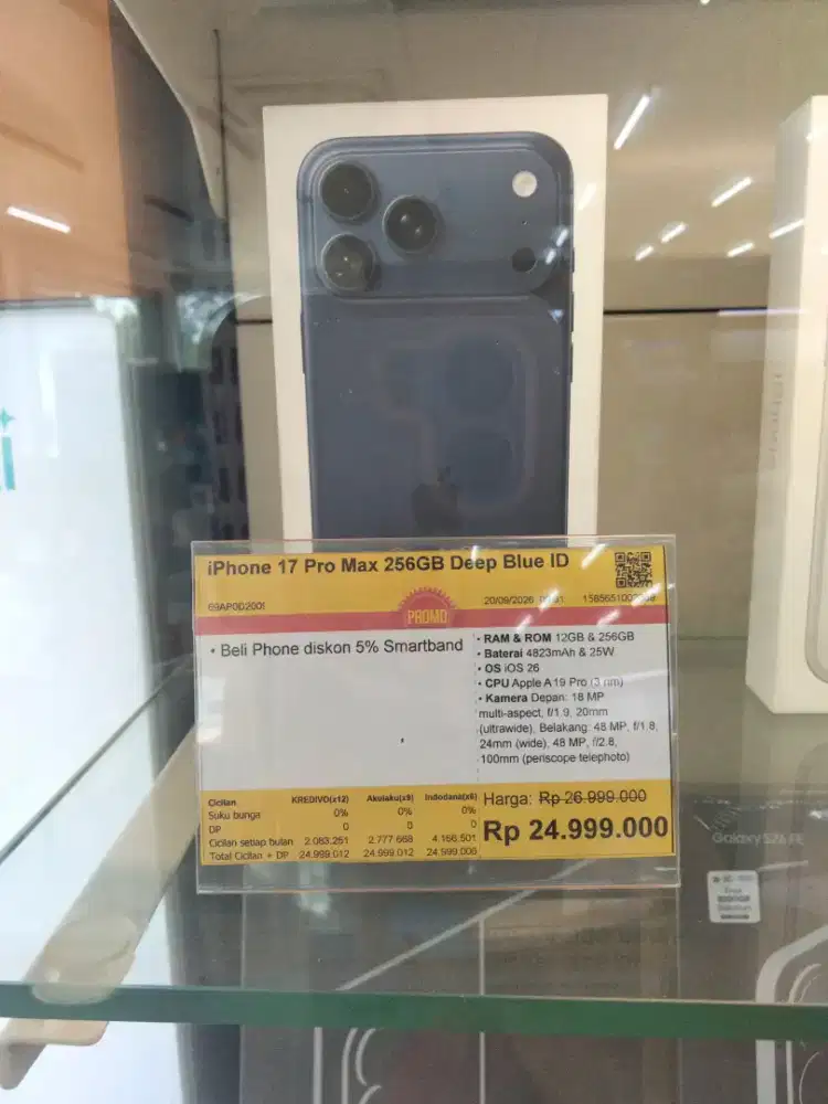 IPHONE 17 PRO MAX BISA CICILAN PAKAI HOMECREDIT