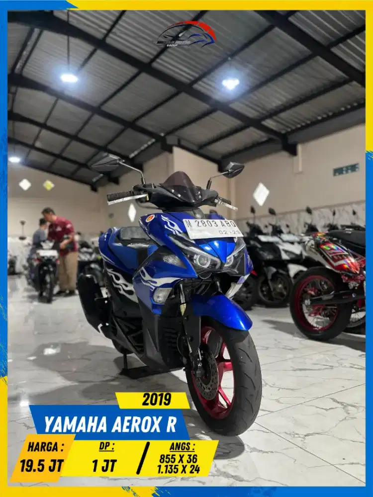 YAMAHA AEROX R 2019 GASSKEUN BOSSKU HIKMAH MOTOR KEPUH MALANG