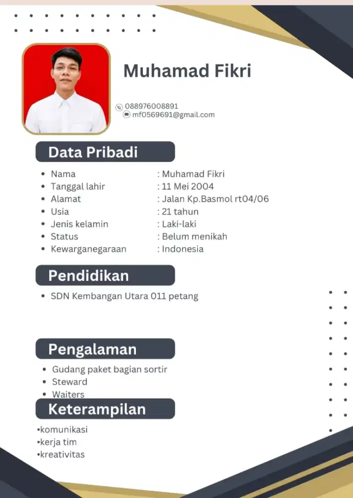 Butuh loker secepatnya