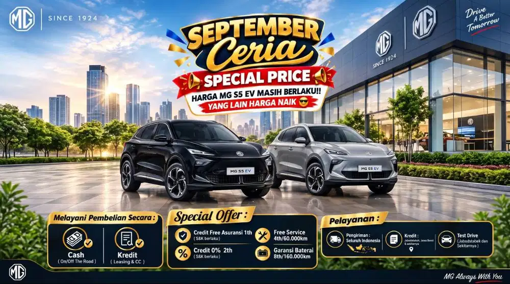 Spesial Promo MG S5 EV MAGNIFY Nik 2026