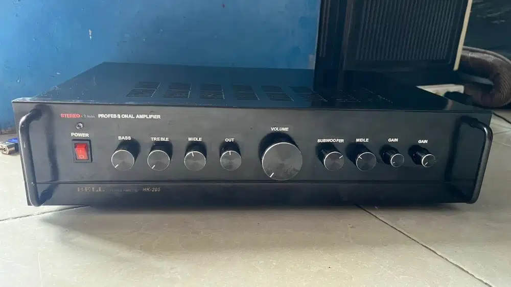 Power amplifier bell