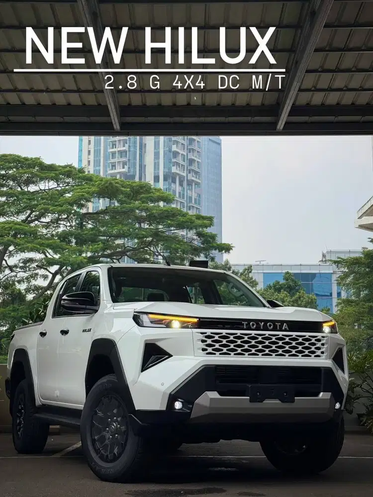 PROMO MOBIL BARU TOYOTA HILUX DOUBLE CABIN TIPE G (2.8L DIESEL 4x4)
