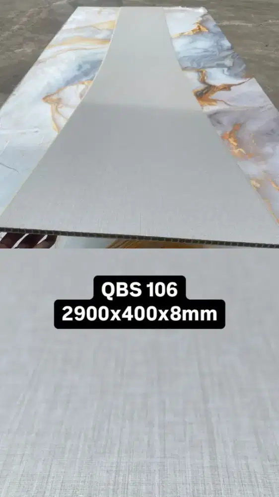 Jual PVC Wallboard Dinding 290cm x 40cm x 8mm