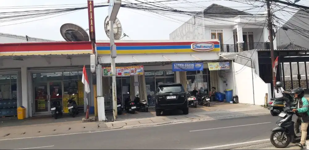 DIJUAL TANAH & BANGUNAN KOMERSIAL (INDOMARET) JAKARTA SELATAN