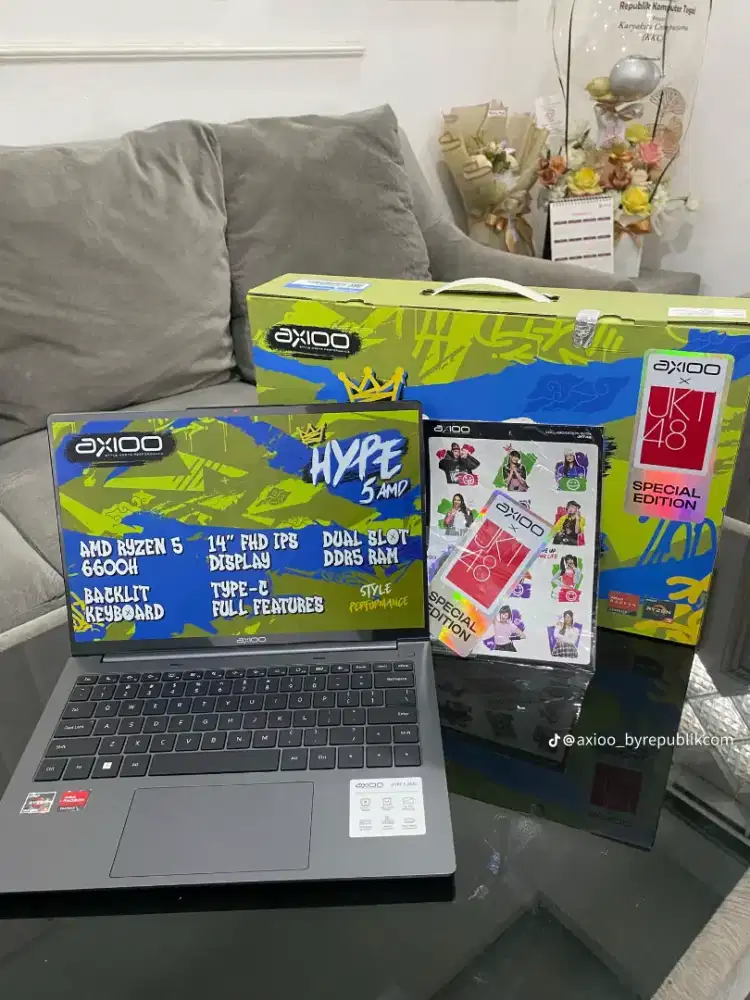 Cicilan. Laptop Axioo Ryzen 5
