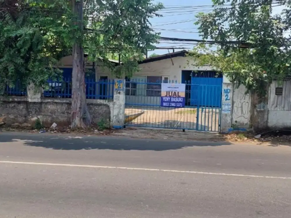 Jual GUDANG SIAP PAKAI di Cipondoh hadap jalan raya RAPI TERAWAT