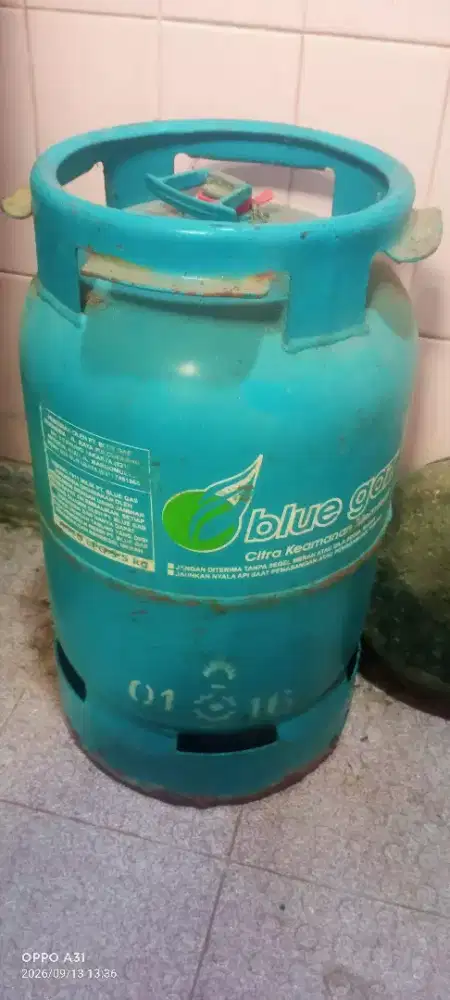 Tabung kosong Blue Gas 5,5kg